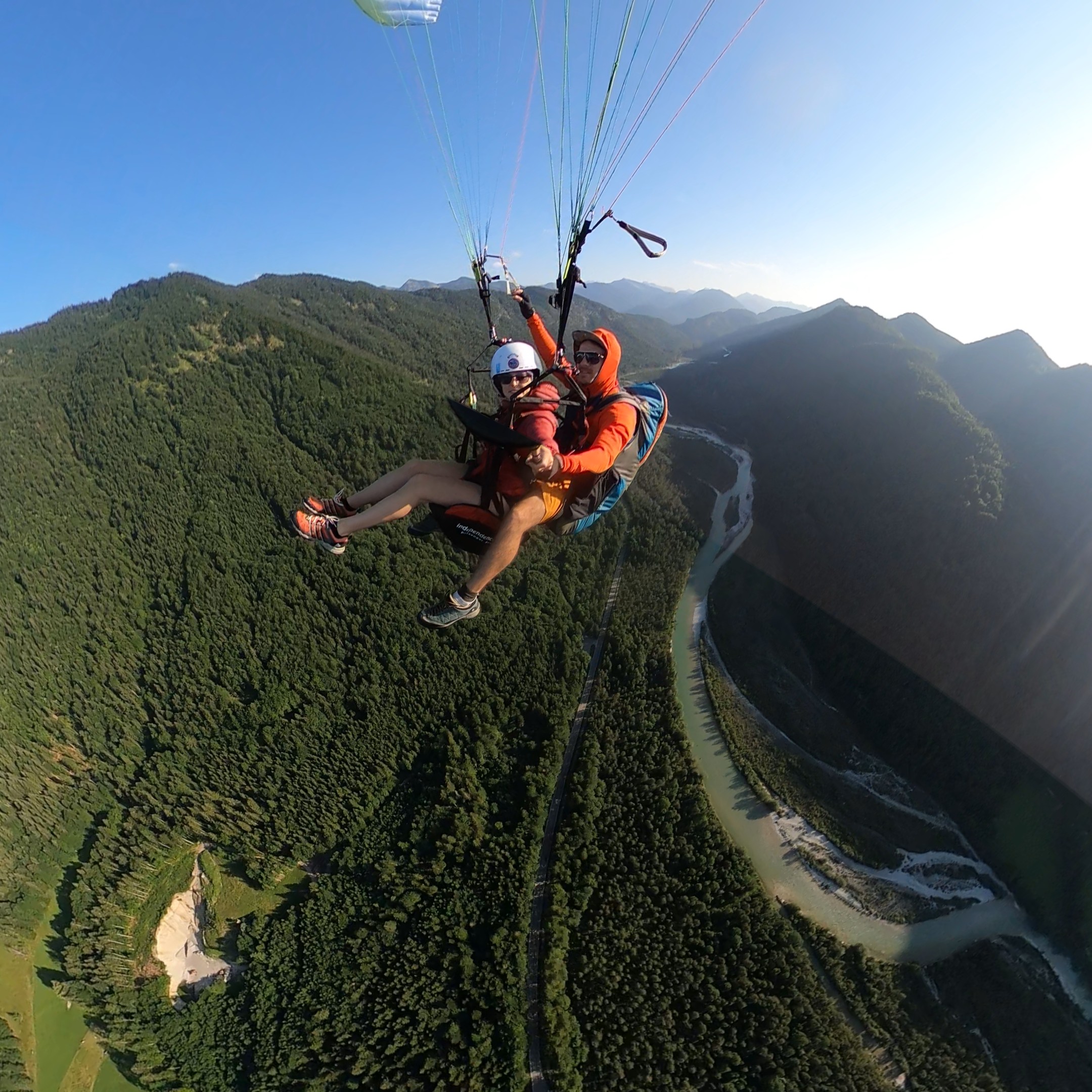 Tandem Paragliding Brauneck - Gleitschirmfliegen